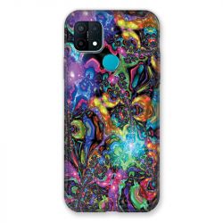 Coque Pour Oppo A15 Psychedelic Colore