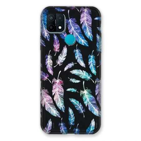 Coque Pour Oppo A15 Psychedelic Plume