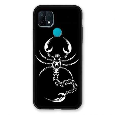 Coque Pour Oppo A15 Scorpion Noir
