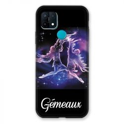 Coque Pour Oppo A15 Signe Zodiaque 2 Gémeaux