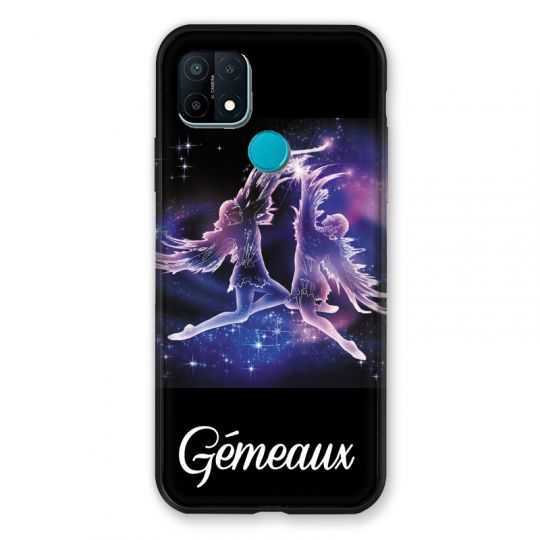 Coque Pour Oppo A15 Signe Zodiaque 2 Gémeaux