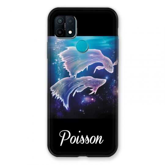 Coque Pour Oppo A15 Signe Zodiaque 2 Poisson