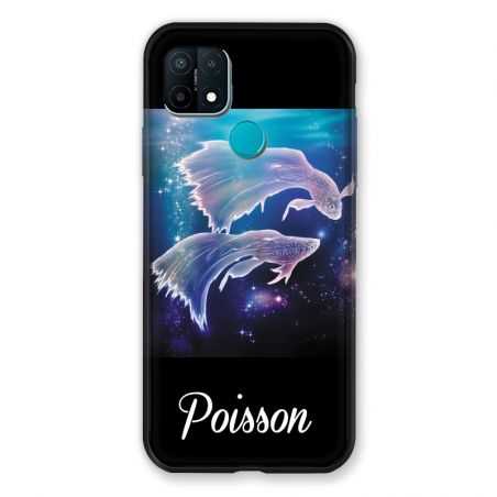 Coque Pour Oppo A15 Signe Zodiaque 2 Poisson