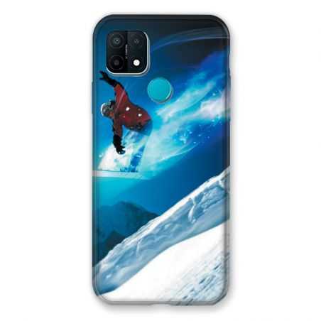 Coque Pour Oppo A15 Snowboard Saut