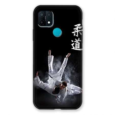 Coque Pour Oppo A15 Judo Noir