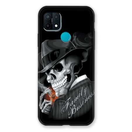 Coque Pour Oppo A15 Tete de Mort family business
