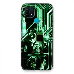 Coque Pour Oppo A15 Trompe Oeil Composant