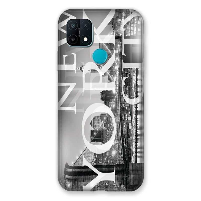 Coque Pour Oppo A15 Amerique USA New York