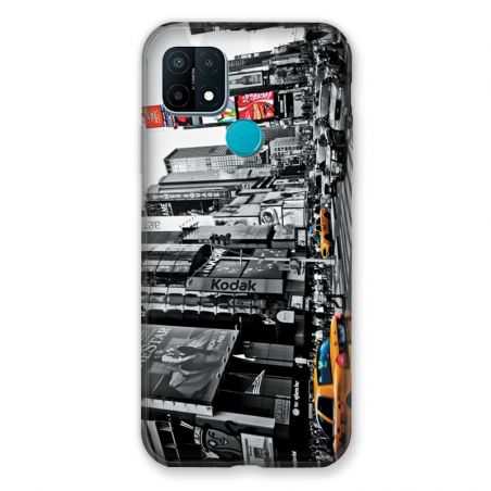 Coque Pour Oppo A15 Amerique USA New York Taxi