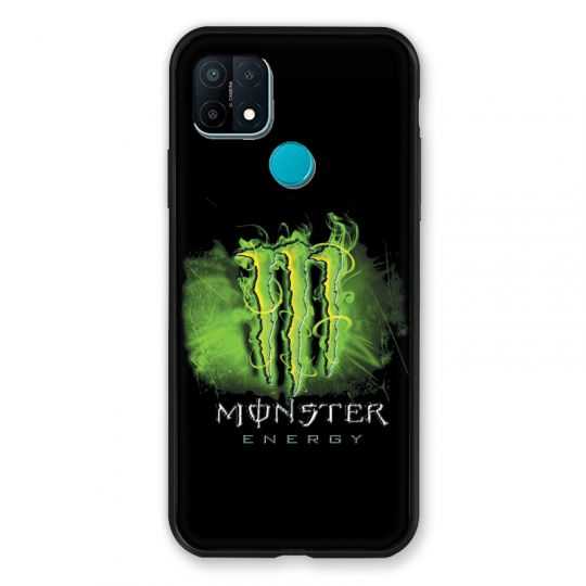 Coque Pour Oppo A15 Monster Energy Vert