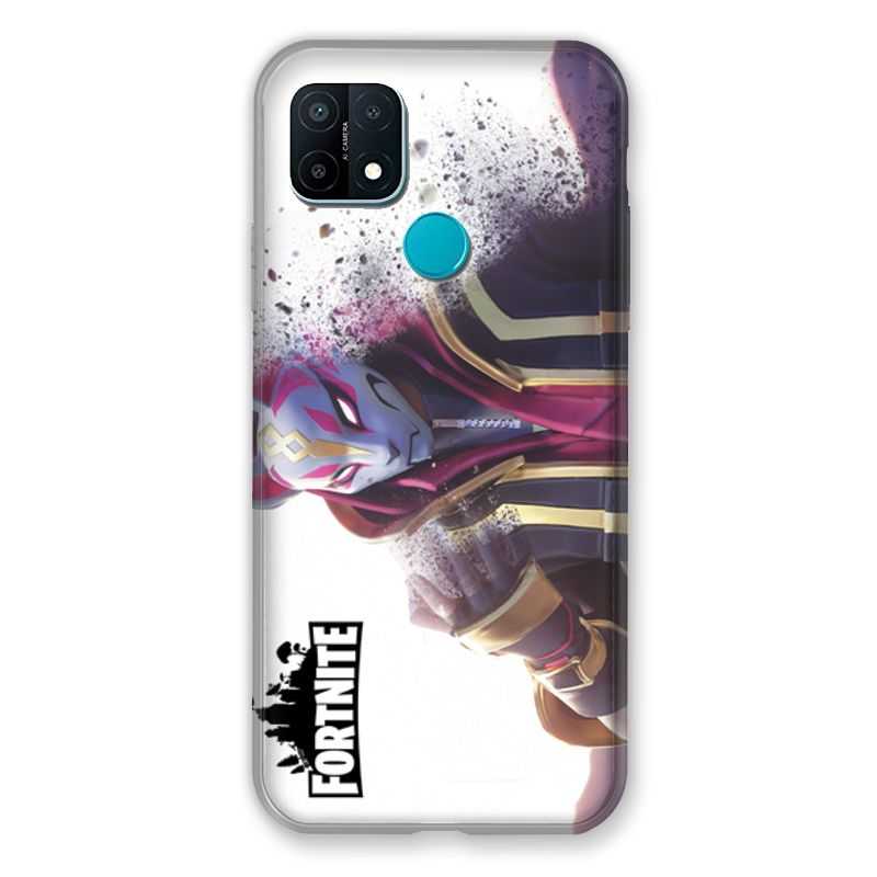 Coque Pour Oppo A15 Fortnite Blanc