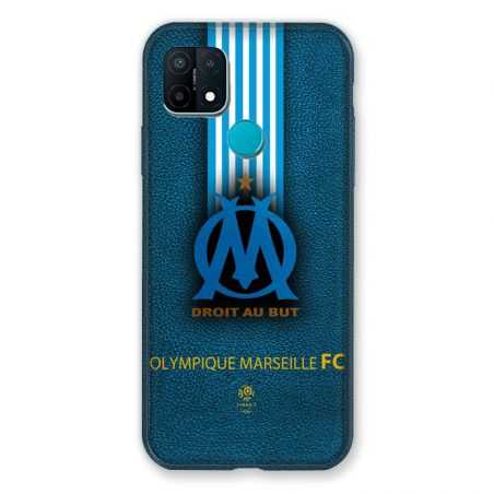 Coque Pour Oppo A15 Olympique Marseille OM Bande