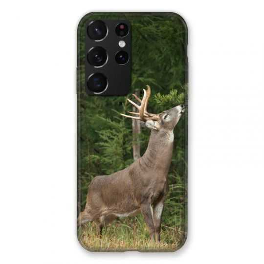 Coque Pour Samsung Galaxy S21 Ultra Cerf