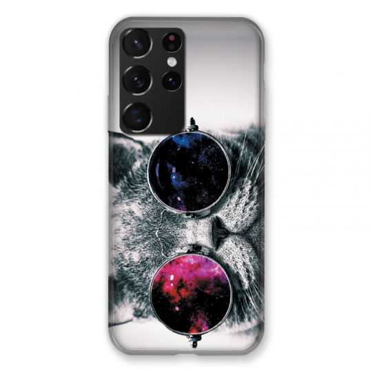 Coque Pour Samsung Galaxy S21 Ultra Chat Fashion