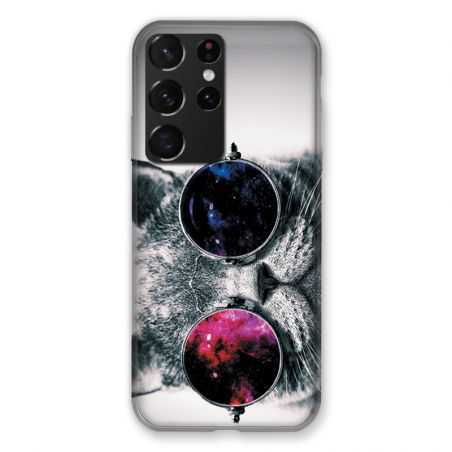 Coque Pour Samsung Galaxy S21 Ultra Chat Fashion