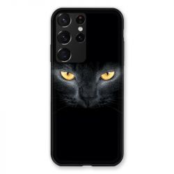 Coque Pour Samsung Galaxy S21 Ultra Cheval Noir