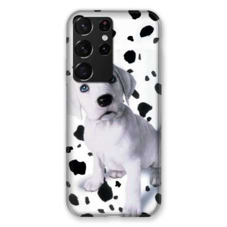 Coque Pour Samsung Galaxy S21 Ultra Chien Dalmatien