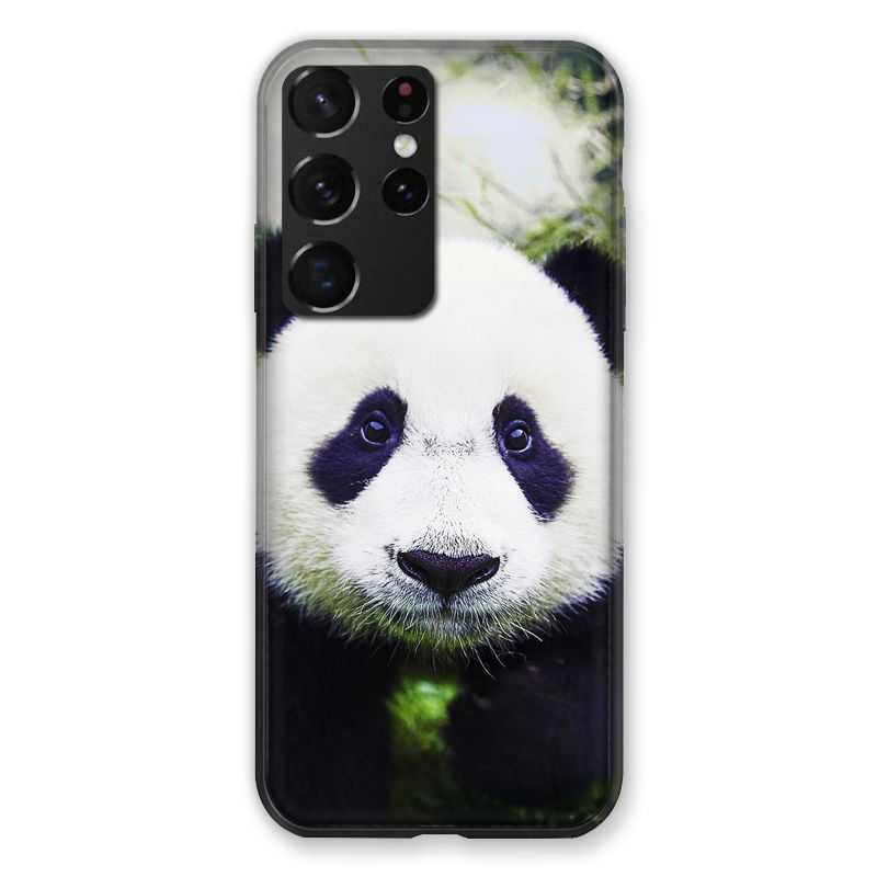 Coque Pour Samsung Galaxy S21 Ultra Panda Color