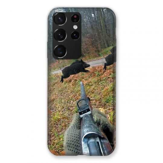 Coque Pour Samsung Galaxy S21 Ultra Chasse Vision Tir