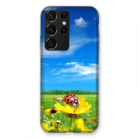 Coque Pour Samsung Galaxy S21 Ultra Coccinelle