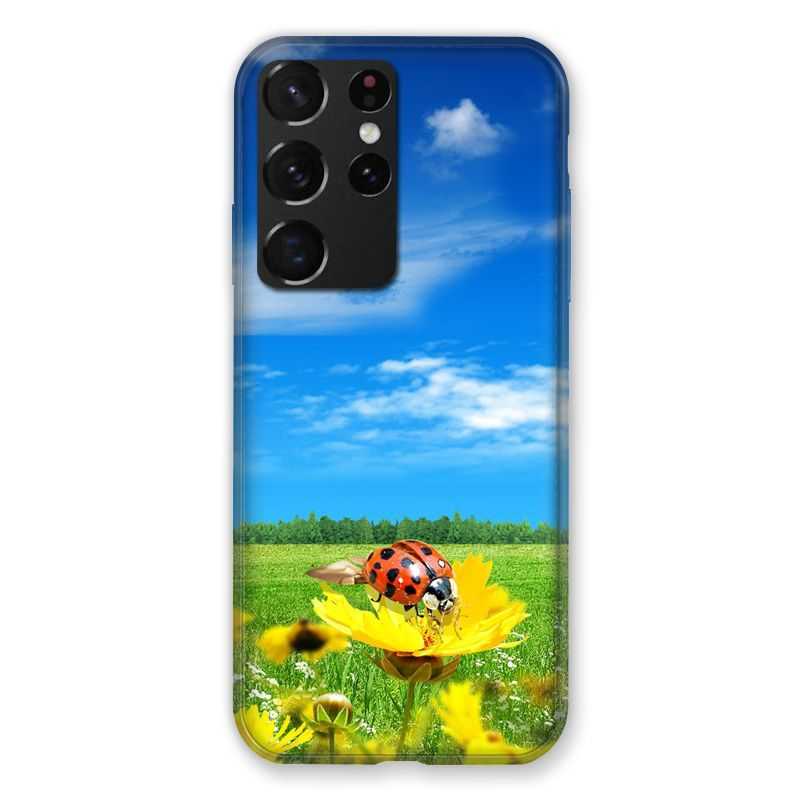 Coque Pour Samsung Galaxy S21 Ultra Coccinelle