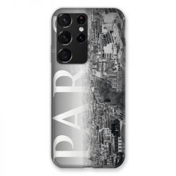Coque Pour Samsung Galaxy S21 Ultra France Paris Vintage