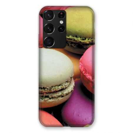 Coque Pour Samsung Galaxy S21 Ultra Macaron