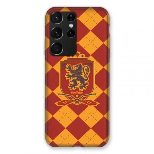 Coque Pour Samsung Galaxy S21 Ultra WB License Harry Potter Griffindor