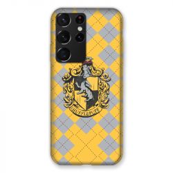 Coque Pour Samsung Galaxy S21 Ultra WB License Harry Potter Hufflepuff
