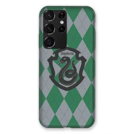 Coque Pour Samsung Galaxy S21 Ultra WB License Harry Potter Slytherin