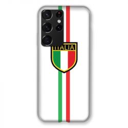 Coque Pour Samsung Galaxy S21 Ultra Italie 3 Blanc