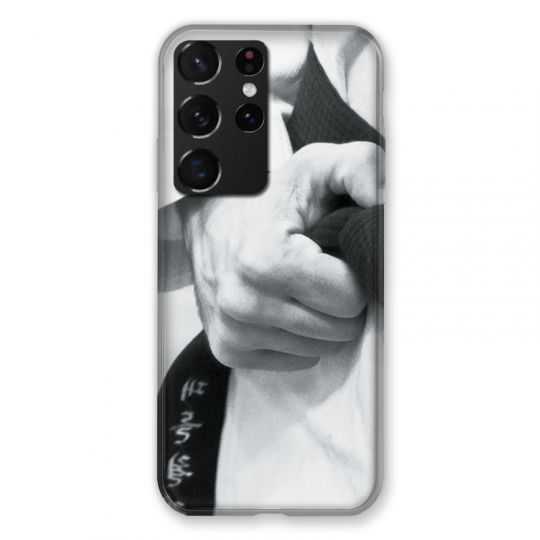 Coque Pour Samsung Galaxy S21 Ultra Judo Kimono