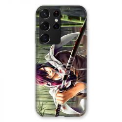 Coque Pour Samsung Galaxy S21 Ultra Manga Bambou