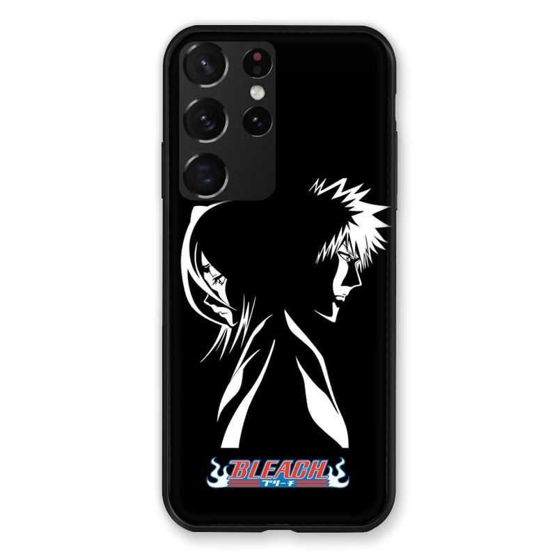 Coque Pour Samsung Galaxy S21 Ultra Manga Bleach Duo