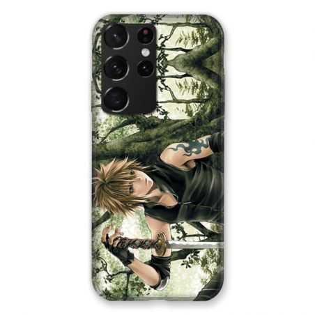 Coque Pour Samsung Galaxy S21 Ultra Manga Bois