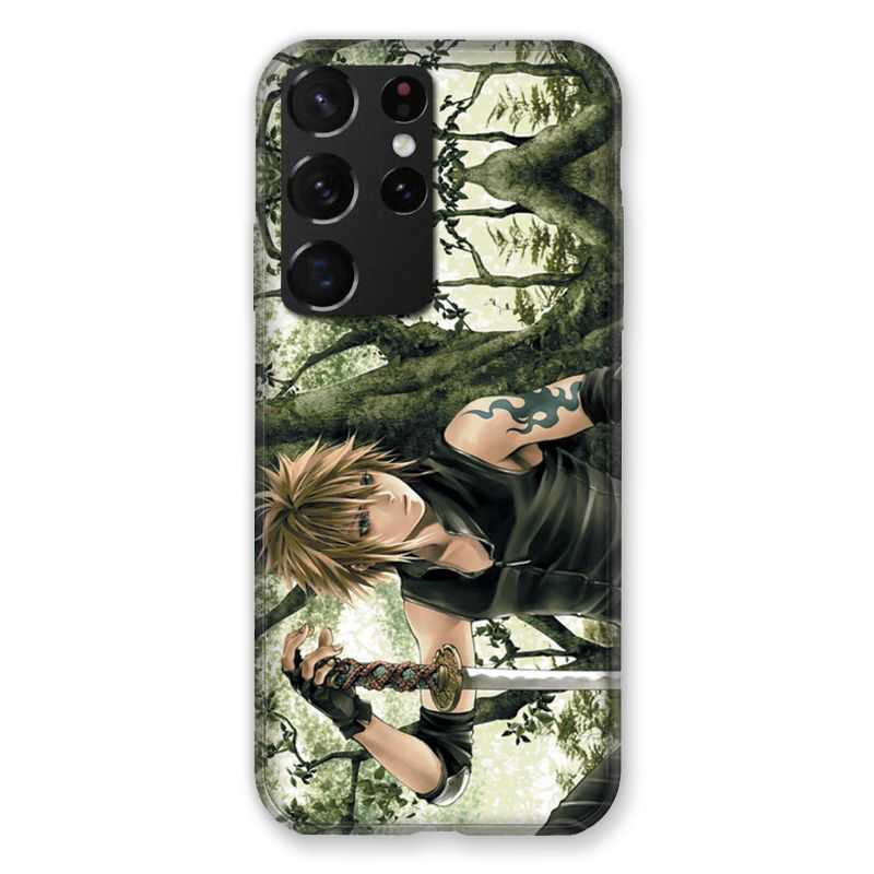 Coque Pour Samsung Galaxy S21 Ultra Manga Bois
