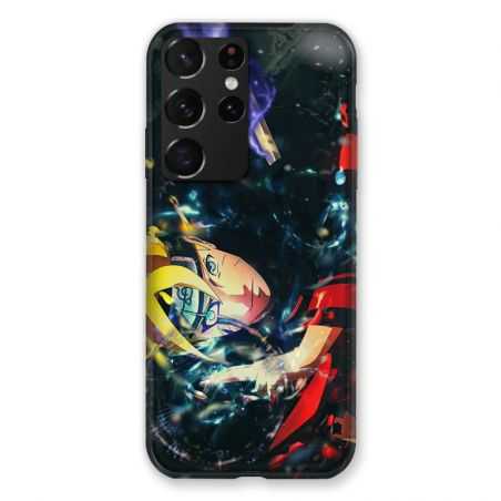 Coque Pour Samsung Galaxy S21 Ultra Manga Boruto Eclair