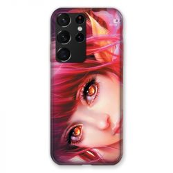 Coque Pour Samsung Galaxy S21 Ultra Manga Elfe