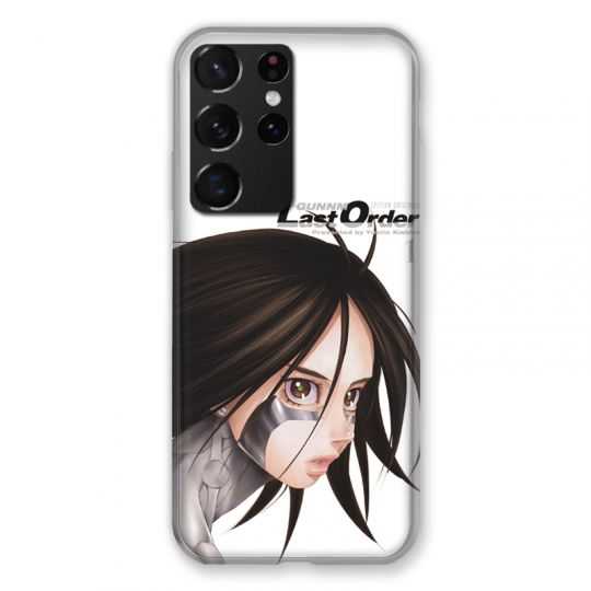Coque Pour Samsung Galaxy S21 Ultra Manga Gunnm Gally