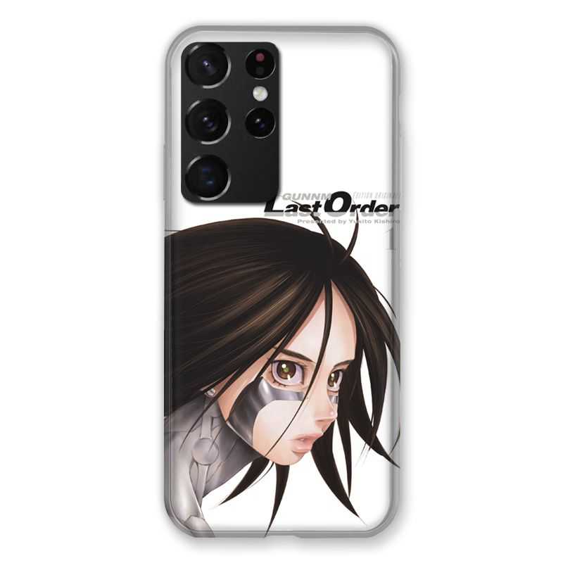 Coque Pour Samsung Galaxy S21 Ultra Manga Gunnm Gally