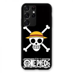 Coque Pour Samsung Galaxy S21 Ultra Manga One Piece Tete de Mort