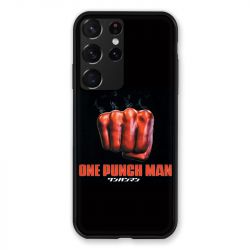 Coque Pour Samsung Galaxy S21 Ultra Manga One Punch Man Poing
