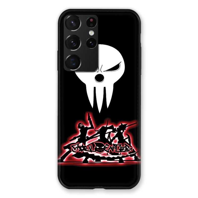 Coque Pour Samsung Galaxy S21 Ultra Manga Soul Eater Noir