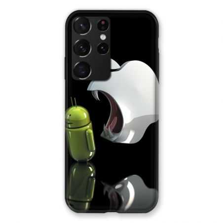 Coque Pour Samsung Galaxy S21 Ultra Pomme Dent
