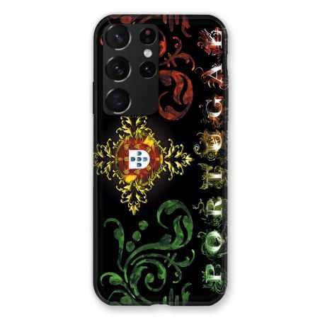 Coque Pour Samsung Galaxy S21 Ultra Portugal Arabesque
