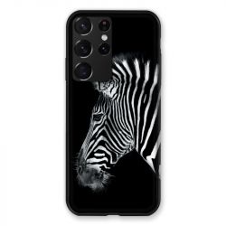 Coque Pour Samsung Galaxy S21 Ultra Savane Zebra