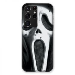 Coque Pour Samsung Galaxy S21 Ultra Scream Noir
