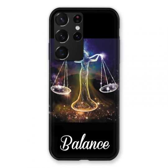 Coque Pour Samsung Galaxy S21 Ultra Signe Zodiaque 2 Balance