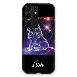 Coque Pour Samsung Galaxy S21 Ultra Signe Zodiaque 2 Lion