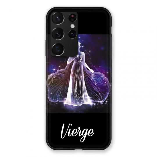 Coque Pour Samsung Galaxy S21 Ultra Signe Zodiaque 2 Vierge